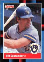 1988 Donruss Baseball Cards    419     Bill Schroeder